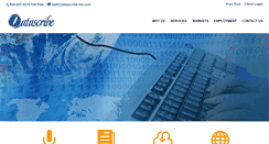 Desktop Screenshot of datascribe-inc.com